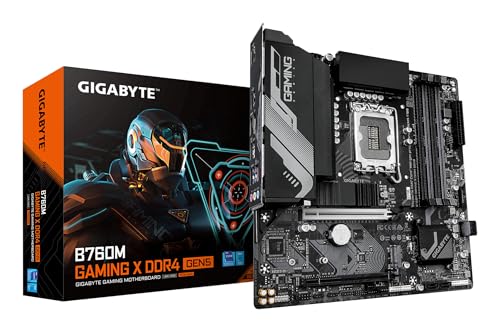 GIGABYTE B760M Gaming X DDR4 scheda madre DDR4 PCIe Gen5