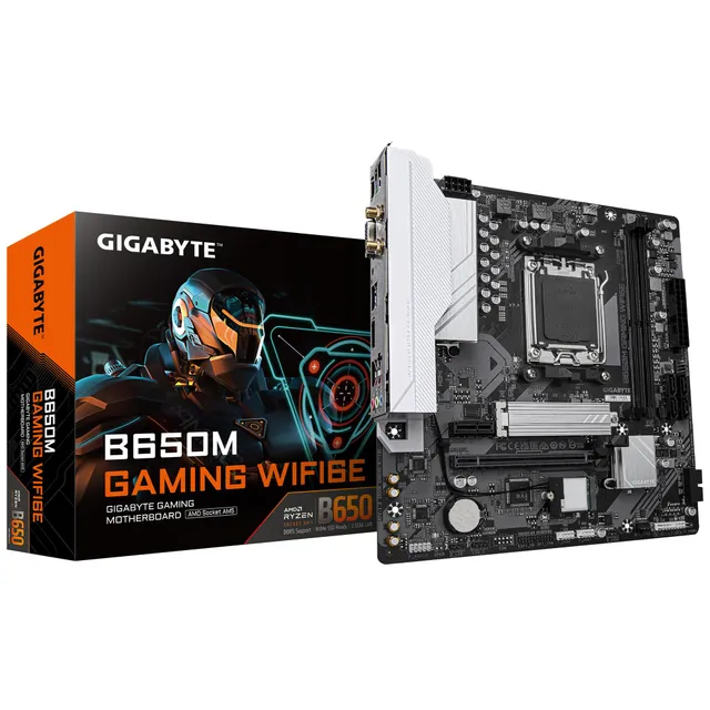 Gigabyte B650M GAMING WIFI6E scheda madre AM5 DDR5 Wi-Fi 6E