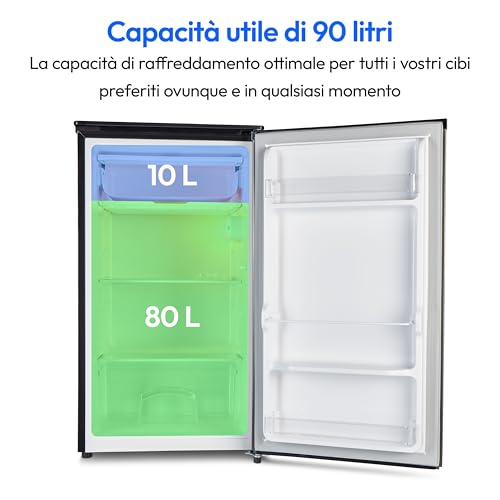 MEDION MD 37690 frigorifero monoporta 90L con ghiaccio 39dB