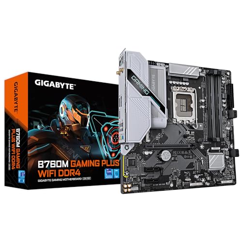 Gigabyte B760M Gaming Plus Wifi Scheda Madre DDR4