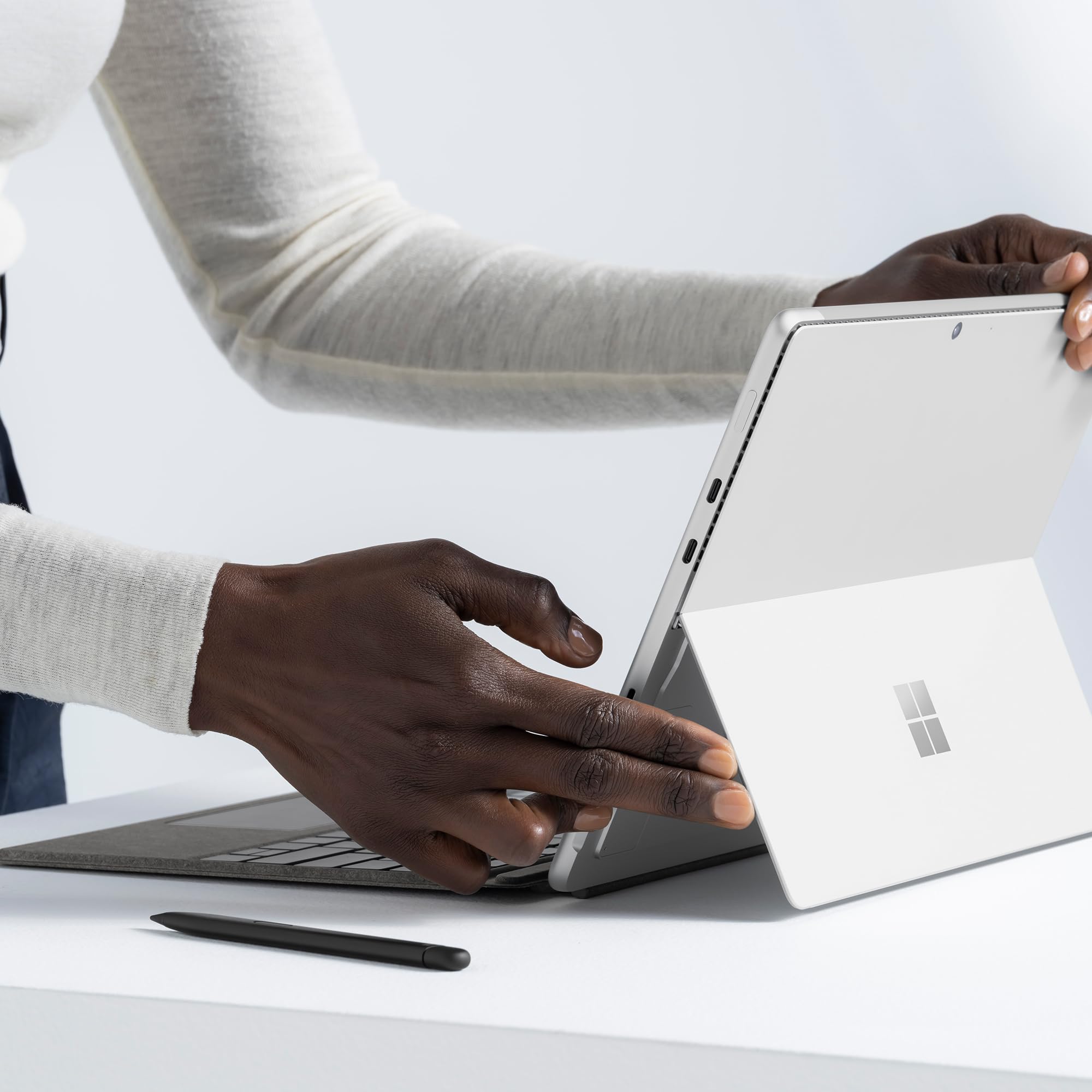 Microsoft Surface Pro 13" tastiera + Slim Pen tastiera Platino
