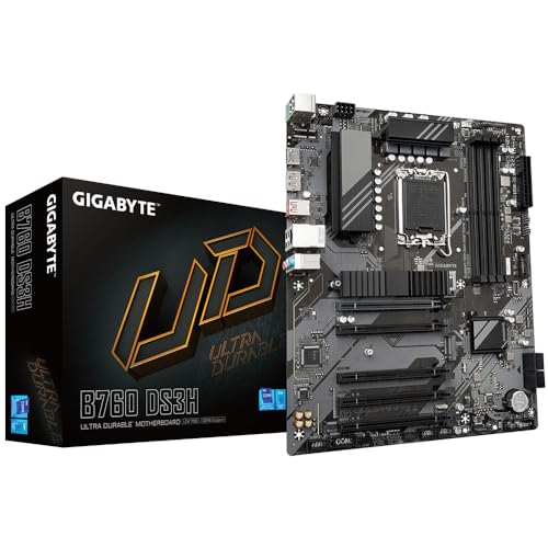 GIGABYTE B760 DS3H Scheda Madre LGA 1700 DDR5 PCIe 4.0