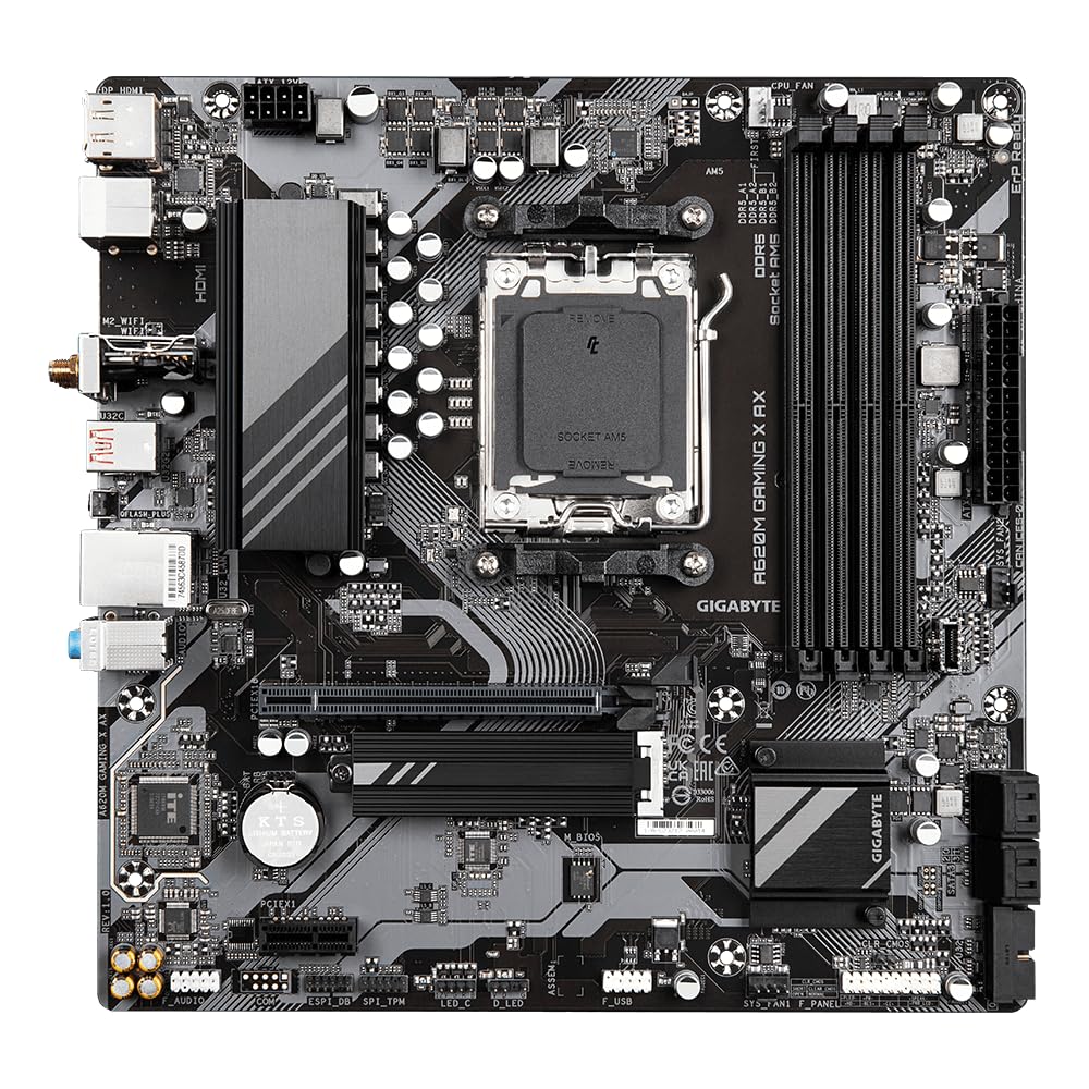 Gigabyte A620M Gaming X AX scheda madre AM5