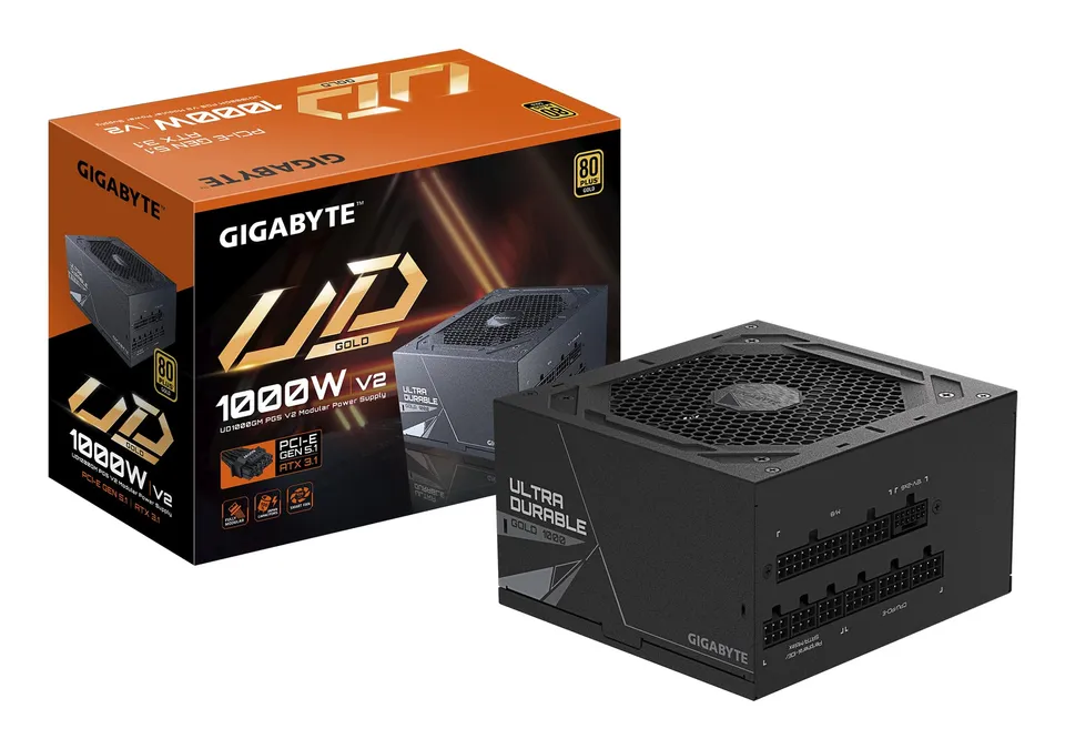 Gigabyte UD1000GM PG5 V2 alimentatore 1000W modulare Gold