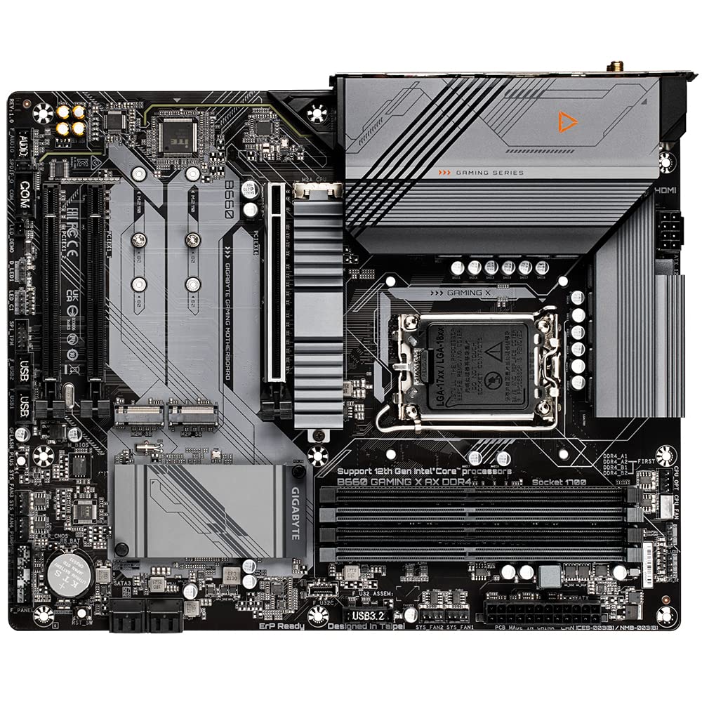 Gigabyte B660 Gaming X AX DDR4 Scheda Madre LGA 1700 WiFi