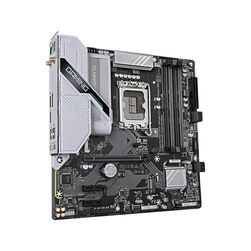 GIGABYTE GAMING PLUS B760M WiFi scheda madre LGA 1700 DDR4