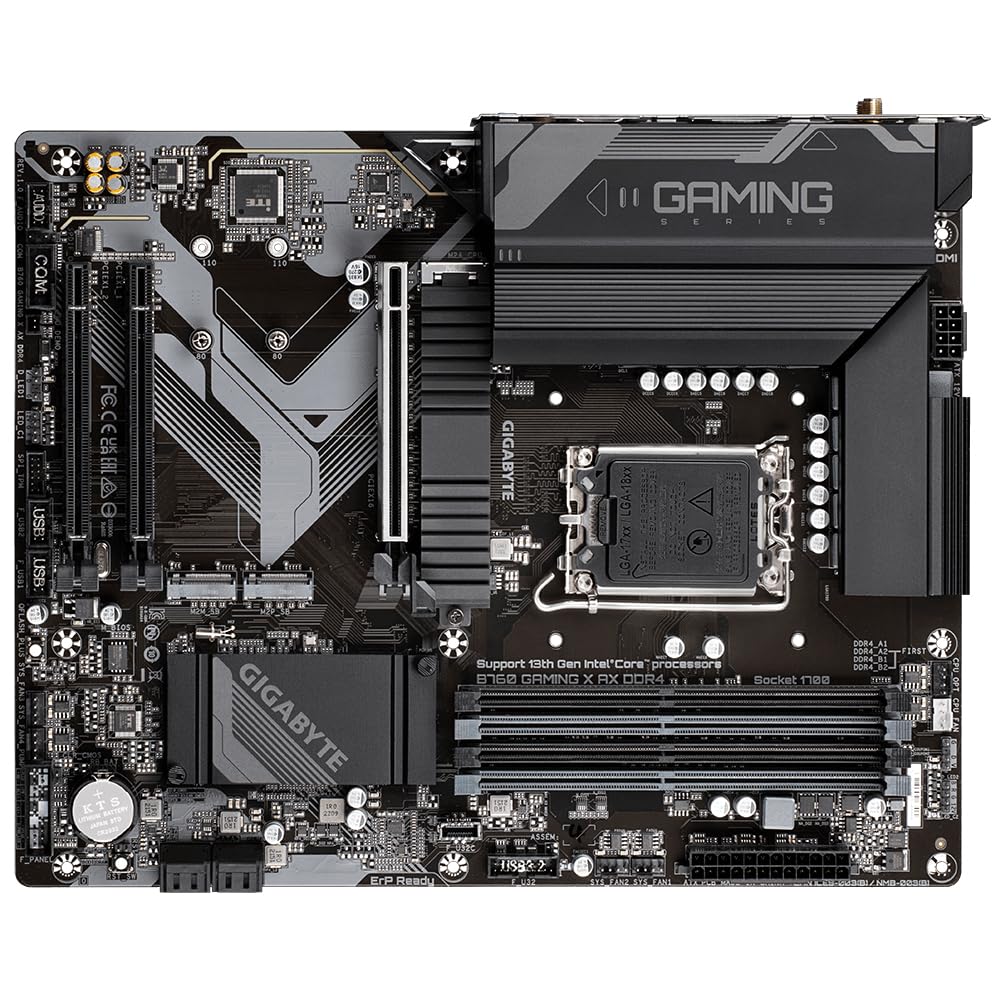 GIGABYTE B760 Gaming X AX DDR4 scheda madre Wi-Fi 6E