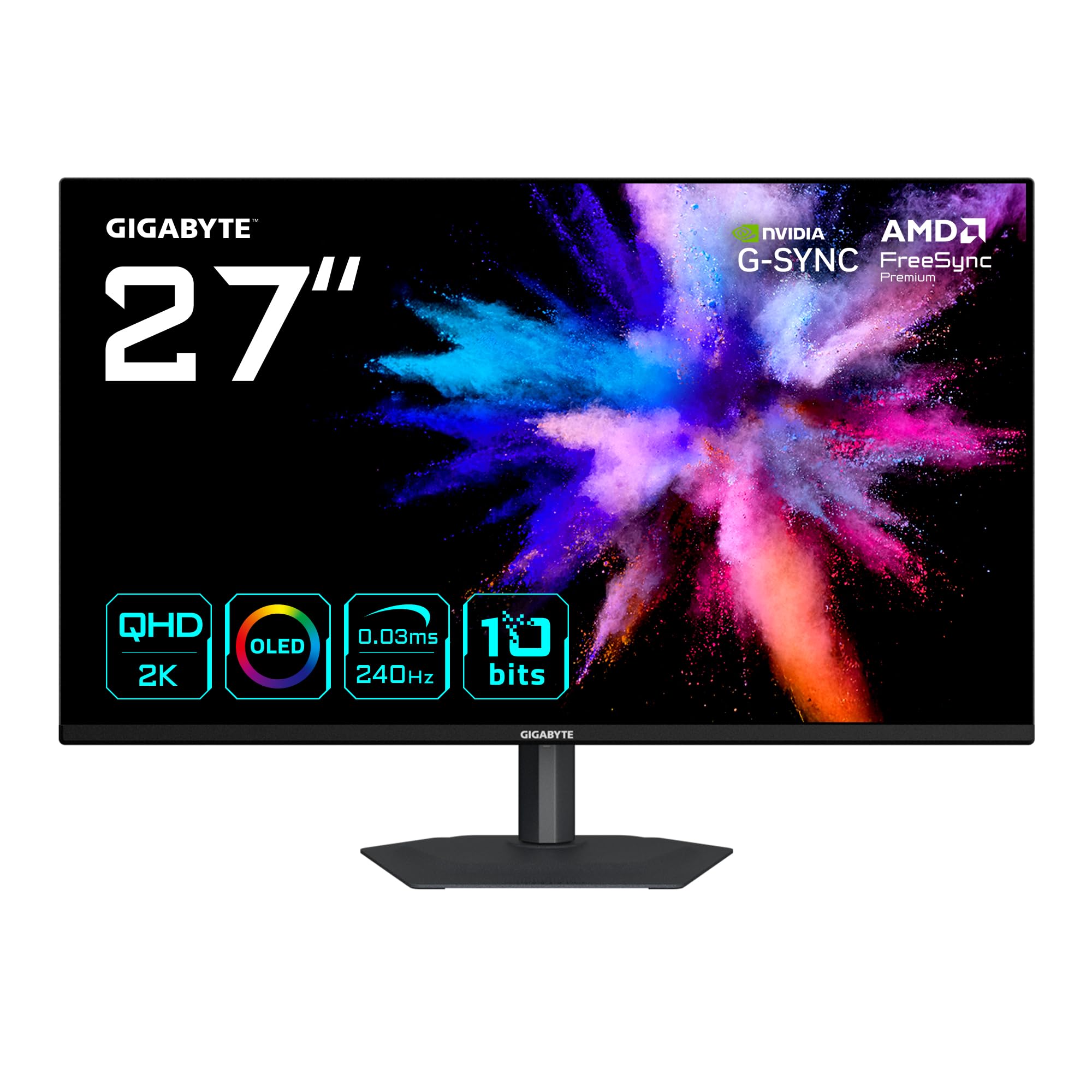 GIGABYTE GO27Q24A Monitor OLED 27" QHD 240Hz