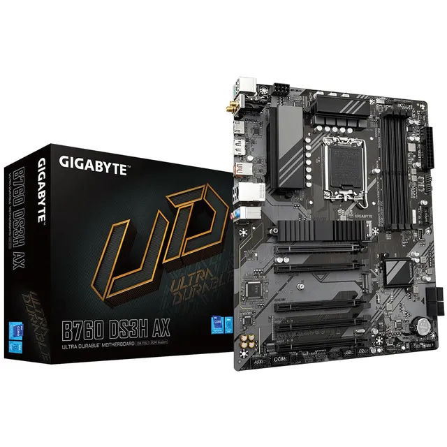 GIGABYTE B760 DS3H AX DDR5 scheda madre Wi-Fi 6E
