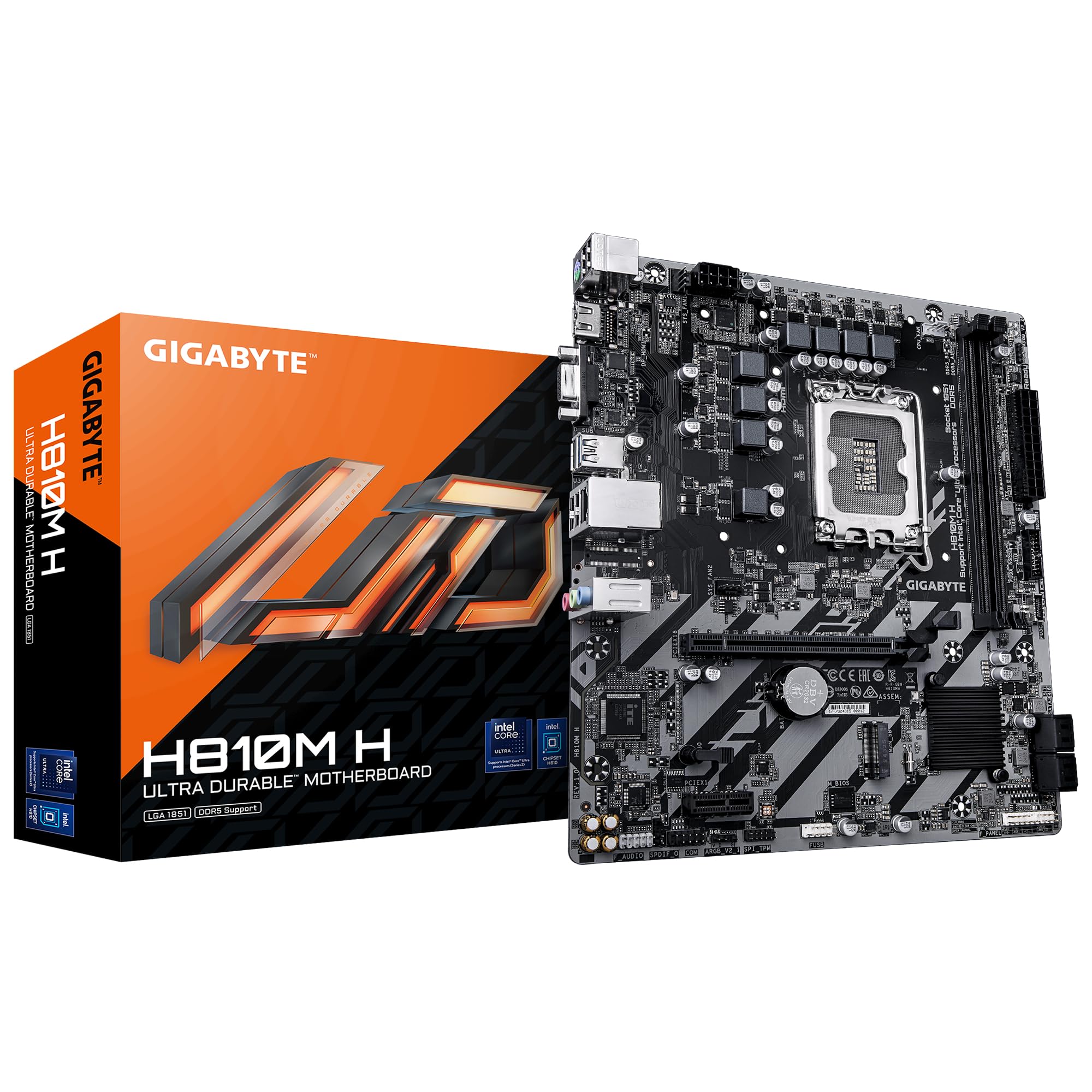 GIGABYTE H810M H scheda madre DDR5 PCIe 4.0
