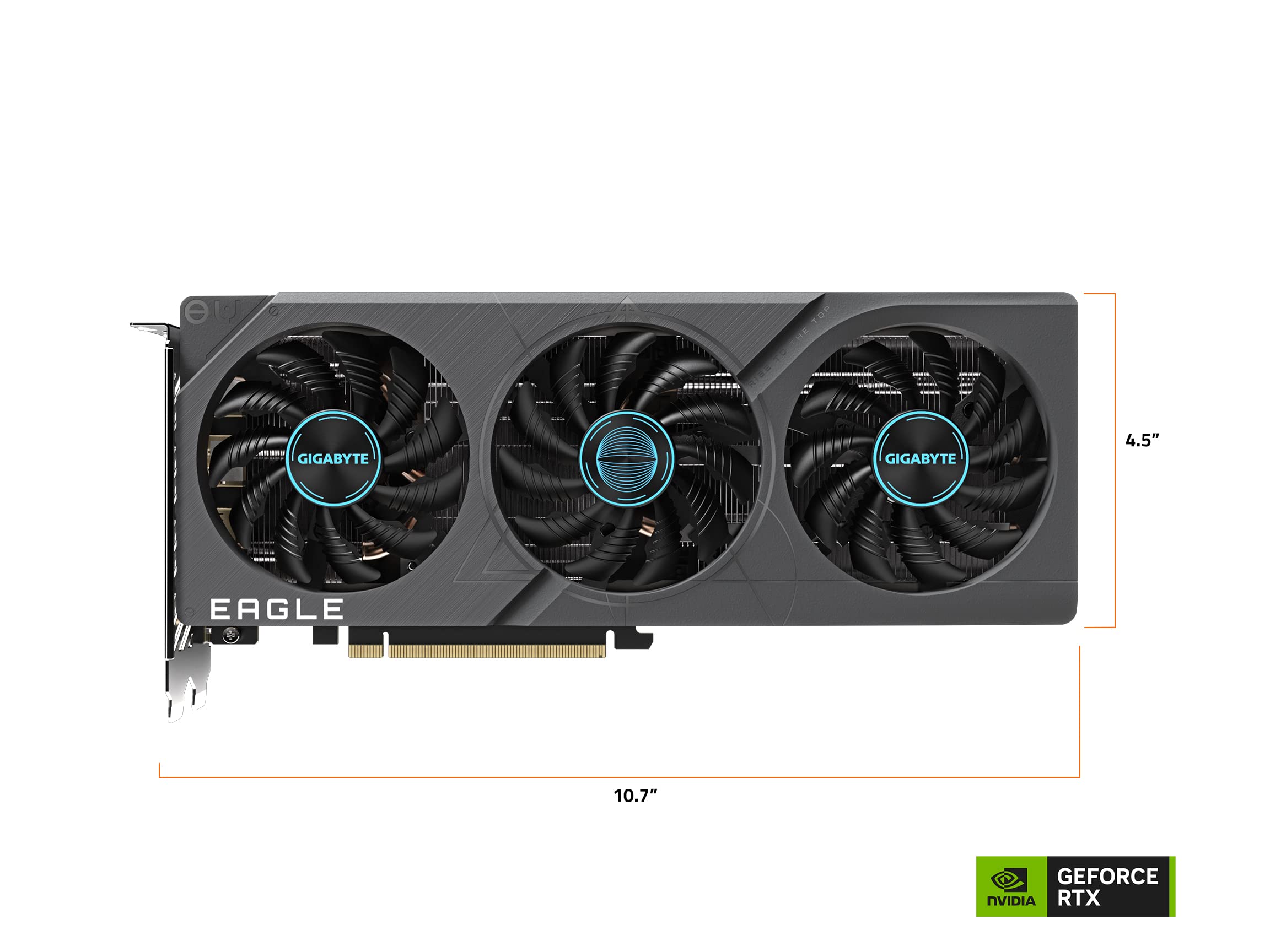 GIGABYTE RTX 4060 Ti EAGLE OC scheda video 8GB GDDR6 DLSS 3