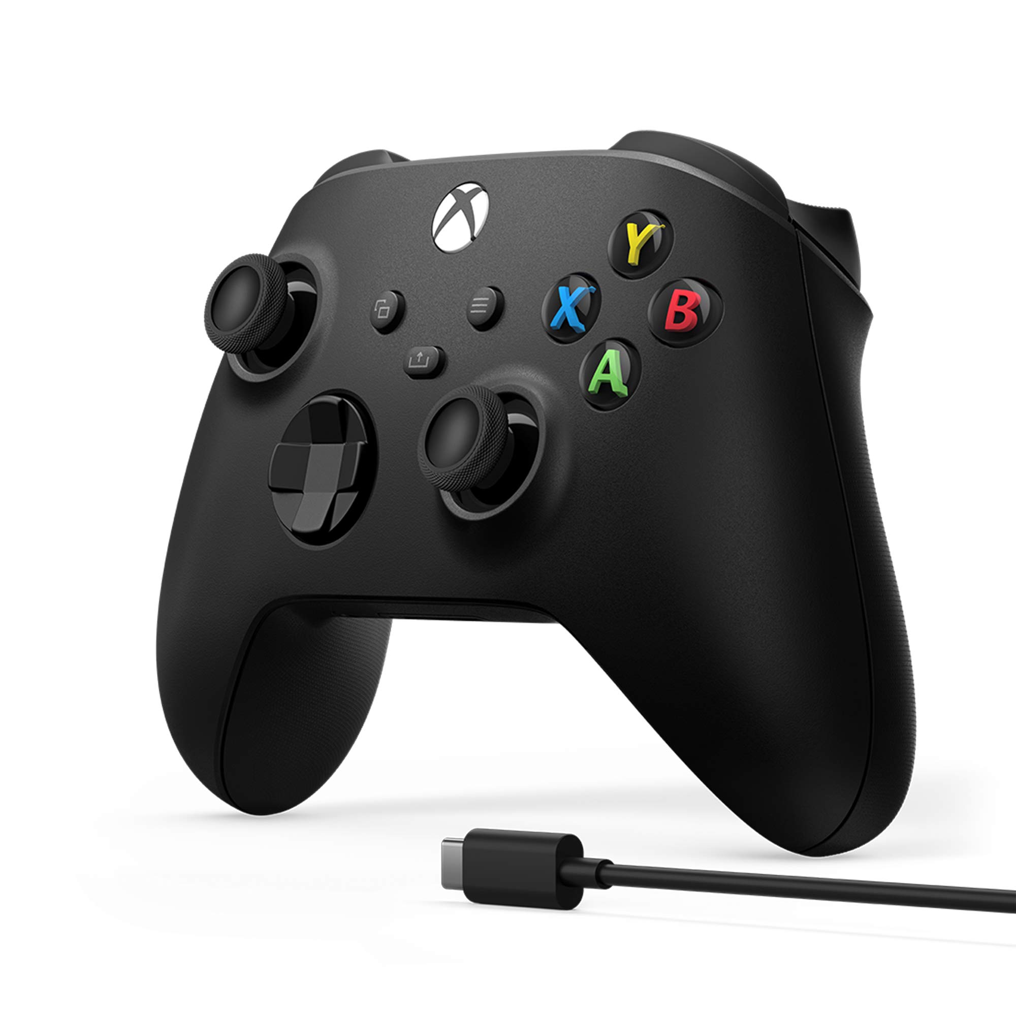 Xbox Wireless Controller Carbon Black + cavo USB-C