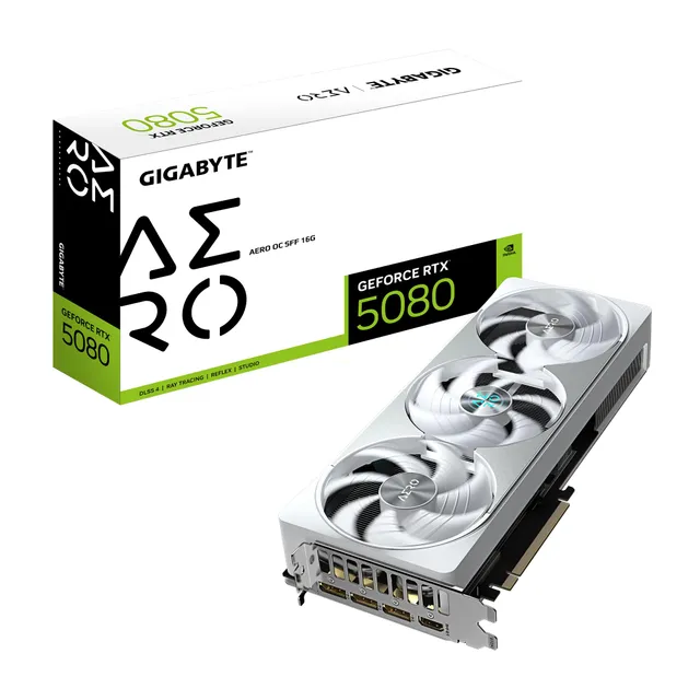 Gigabyte RTX 5080 Aero OC SFF Scheda Video 16GB GDDR7