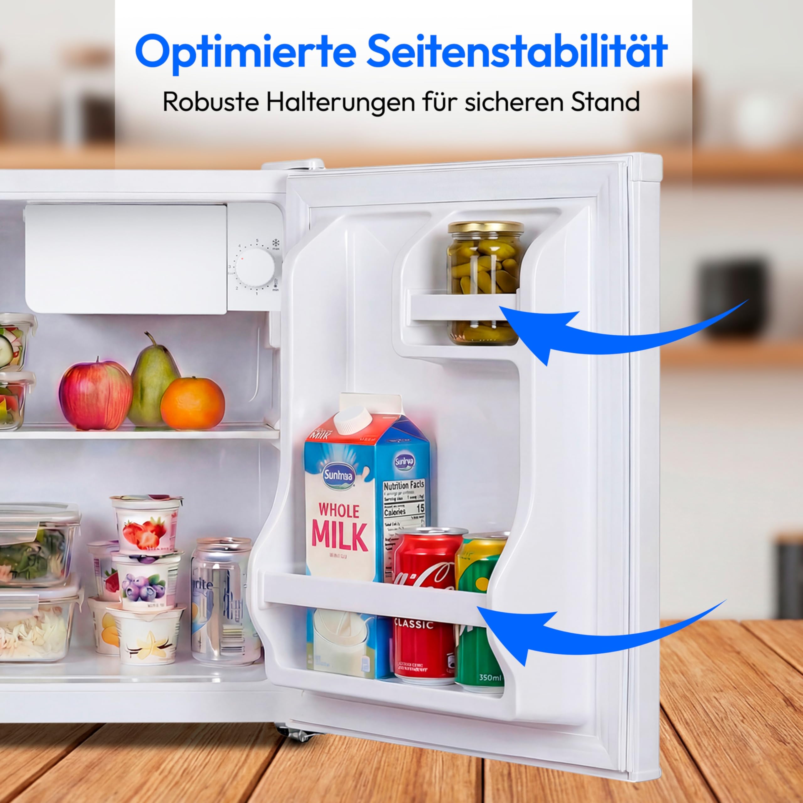 MEDION MD 370001 mini frigorifero 42L con freezer bianco