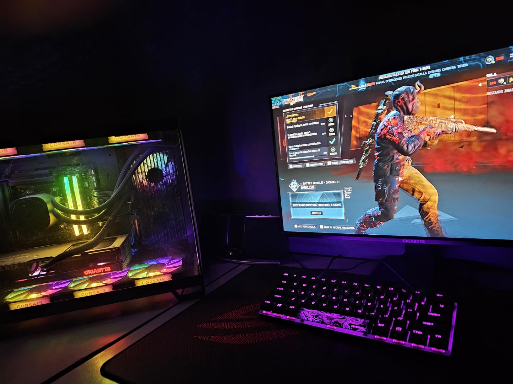 Gigabyte Aero GS25F2A monitor gaming 25" 240Hz