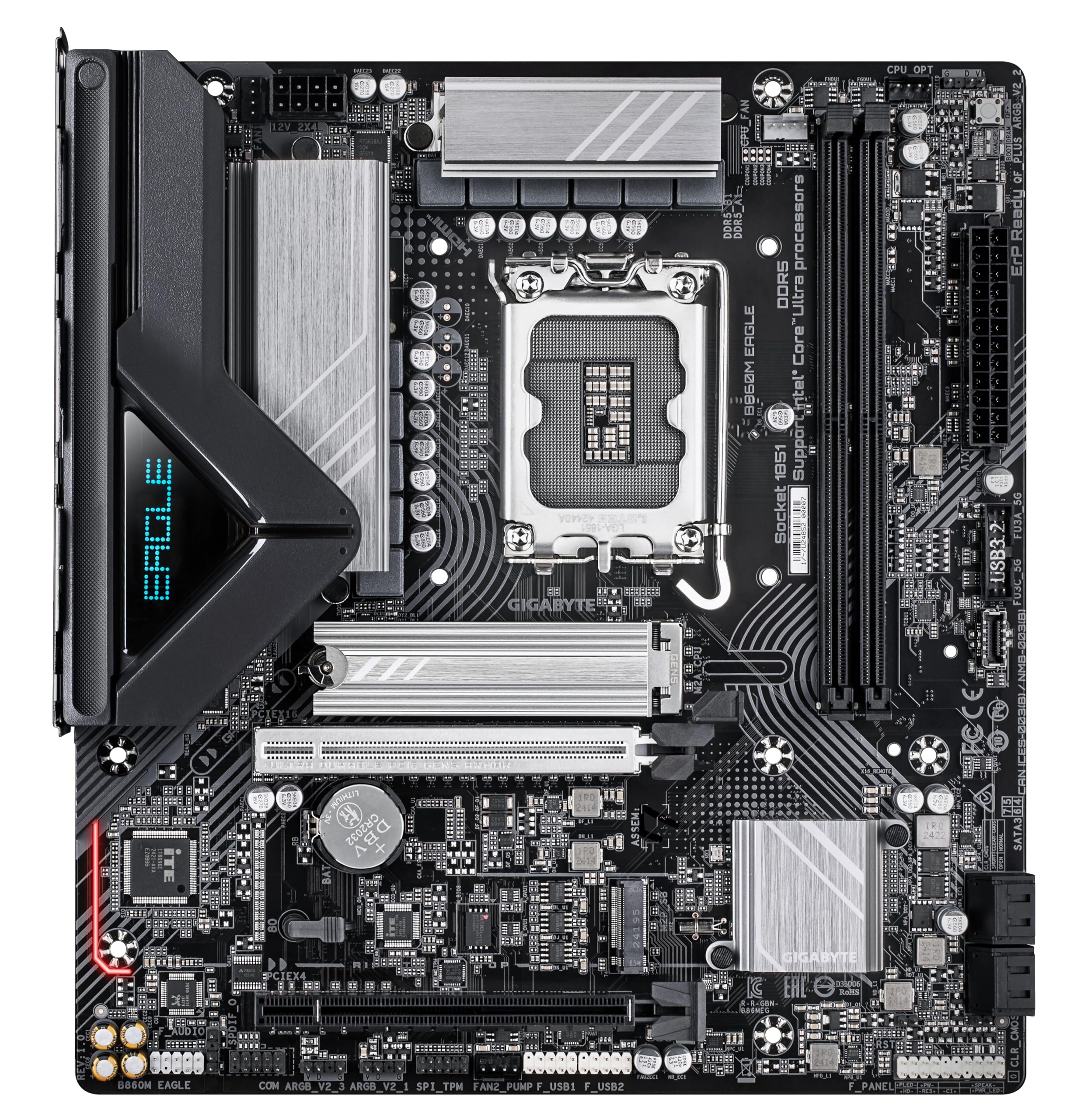 GIGABYTE B860M Eagle DDR5 scheda madre PCIe 5.0
