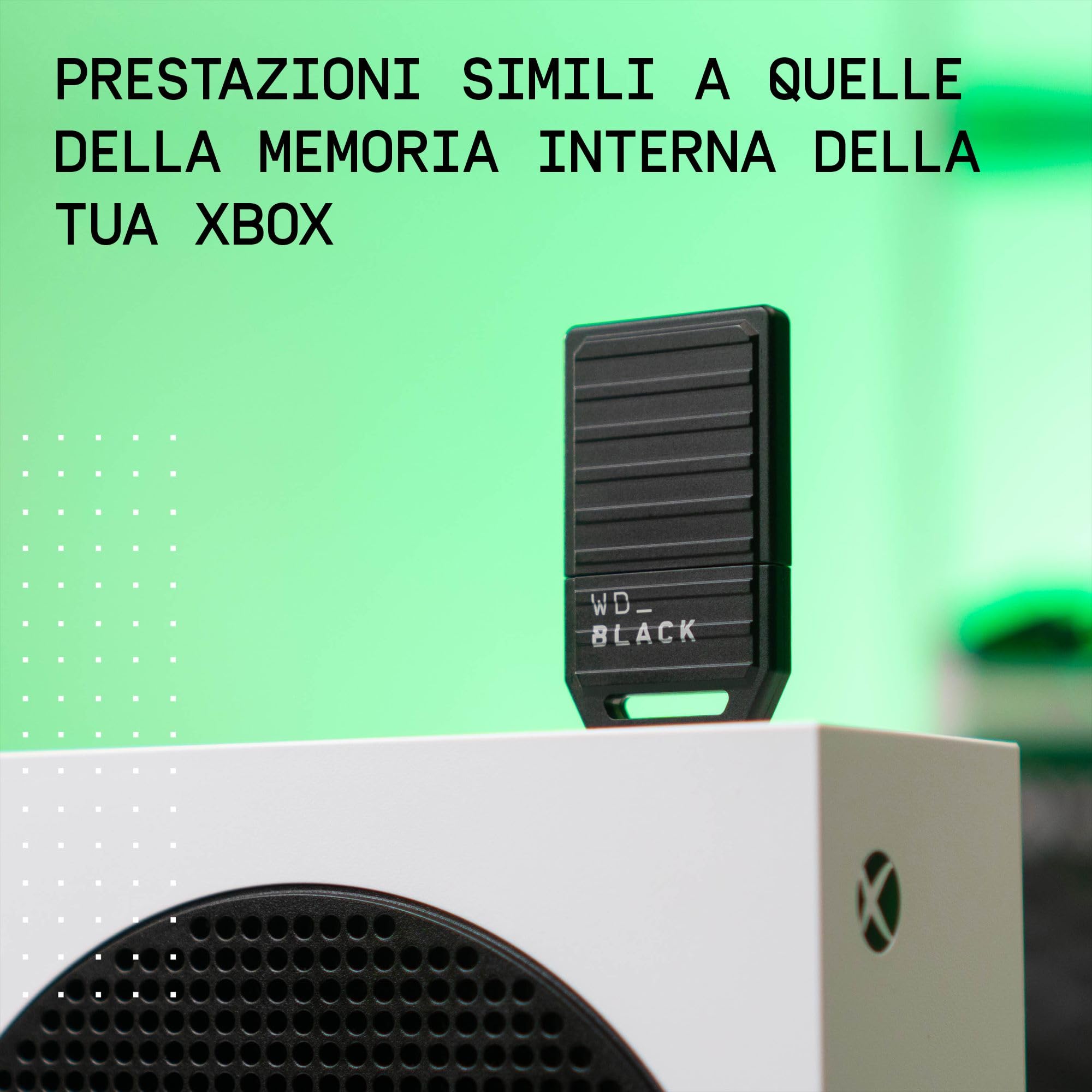 Xbox Series S 512GB console + WD_BLACK C50 1TB bundle velocita