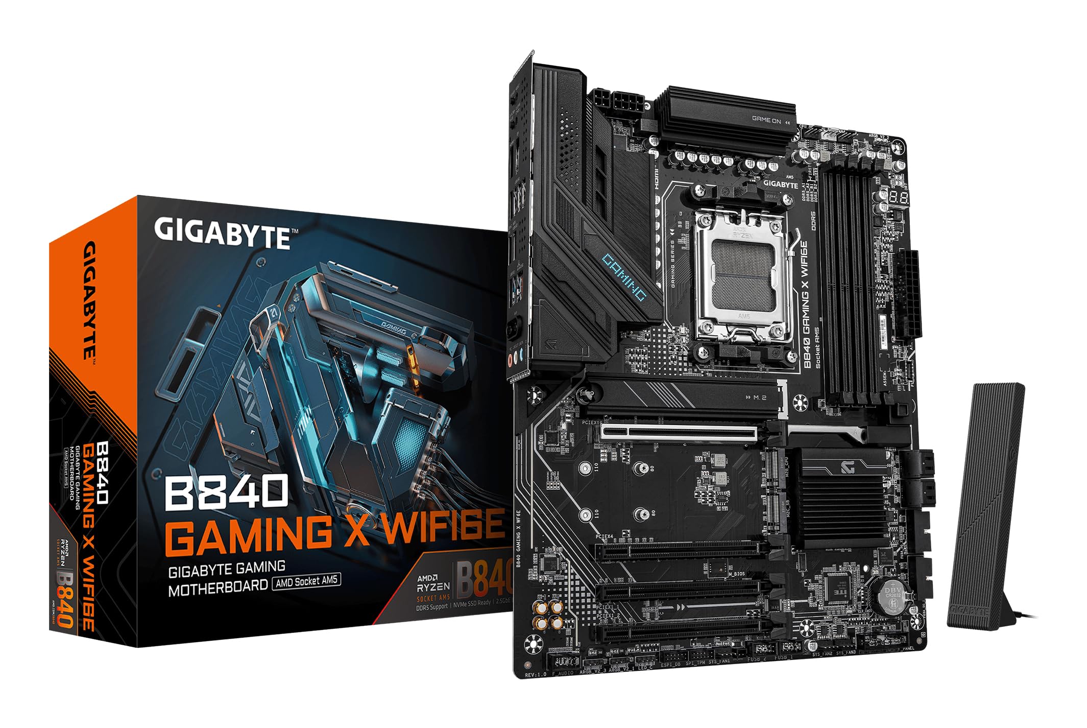 GIGABYTE B840 GAMING X WIFI6E scheda madre AM5 DDR5