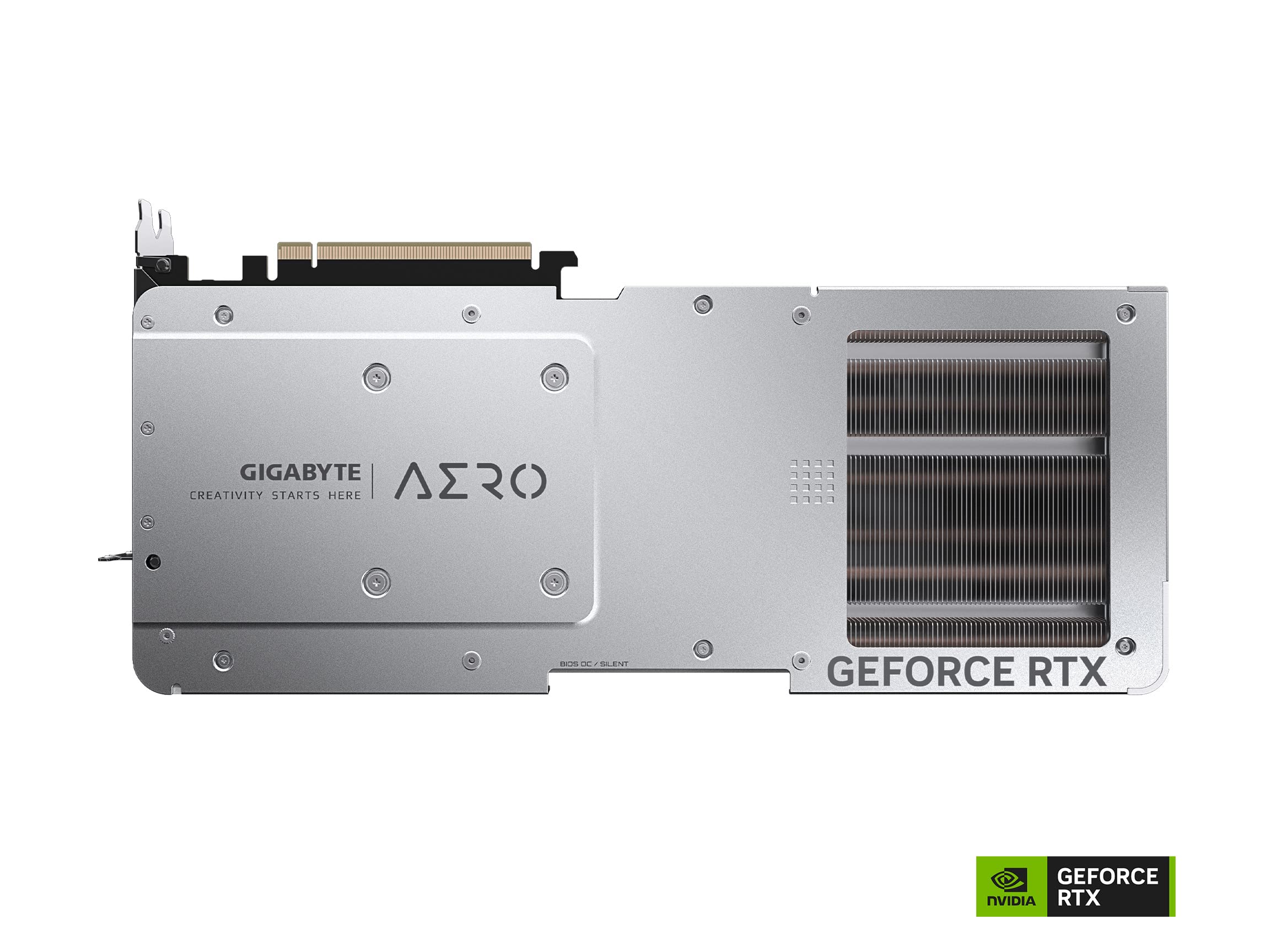 GIGABYTE RTX 4080 AERO OC 16G Scheda Video 16GB GDDR6X bianca