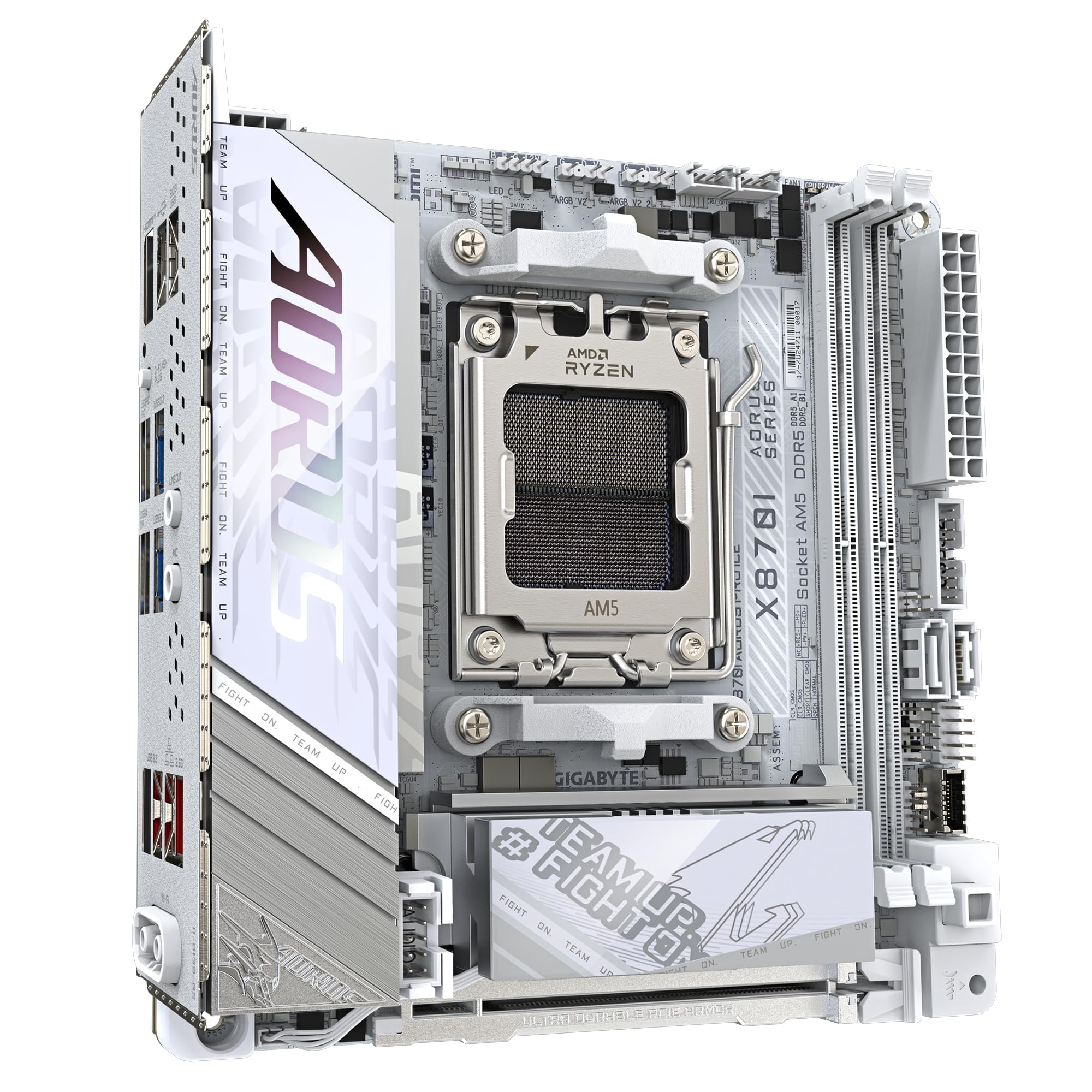 GIGABYTE AORUS X870I PRO ICE scheda madre AM5 Wi-Fi 7 Mini-ITX