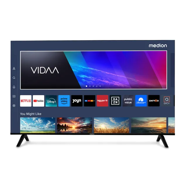 MEDION MD855200 TV LED 55 pollici 4K Smart HDR10 Bluetooth
