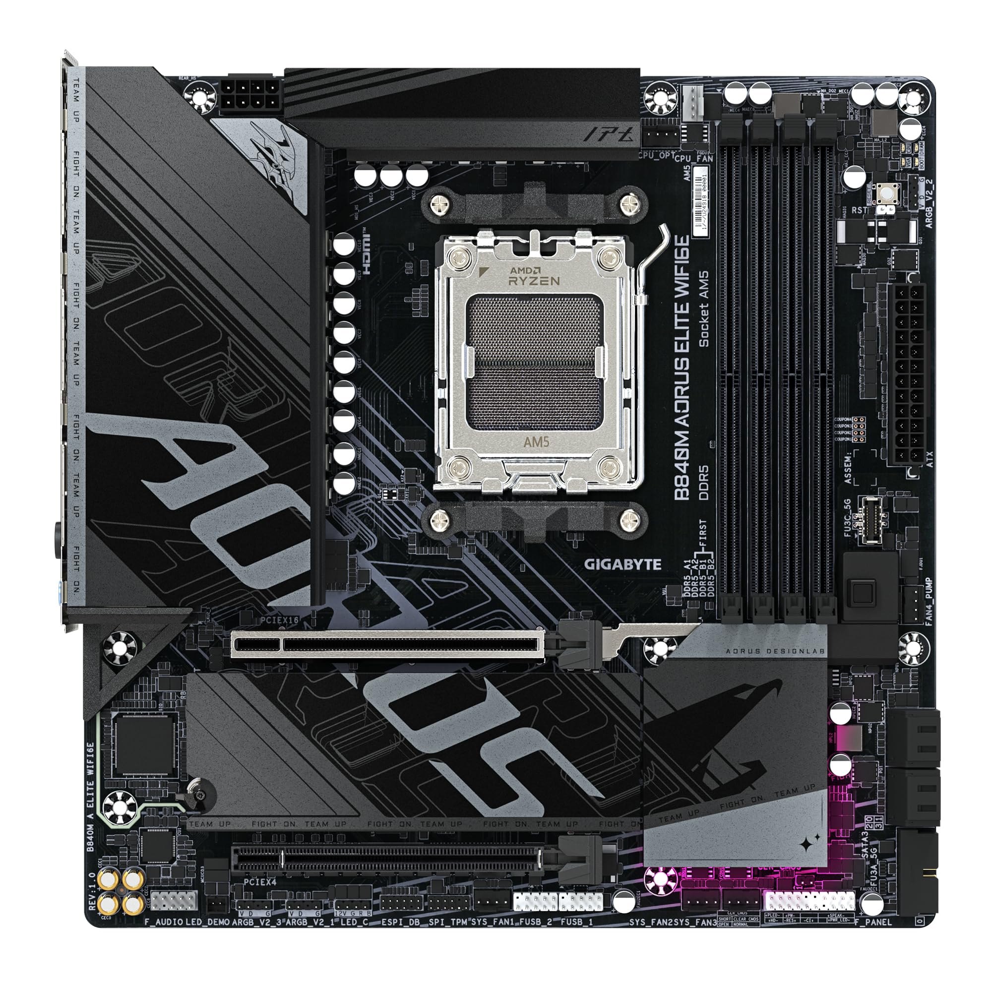 Gigabyte B840M Aorus Elite WiFi6E scheda madre micro-ATX