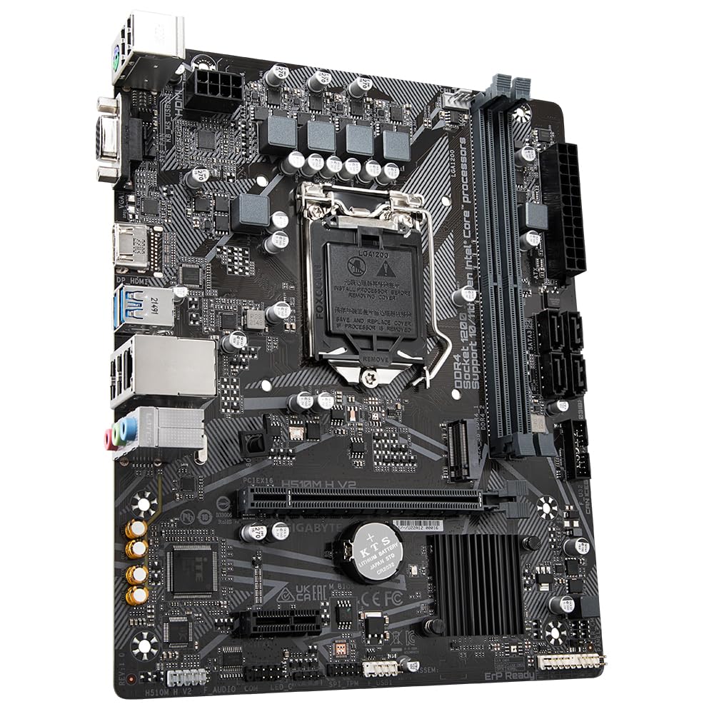 GIGABYTE H510M H V2 scheda madre micro ATX DDR4 LGA1200