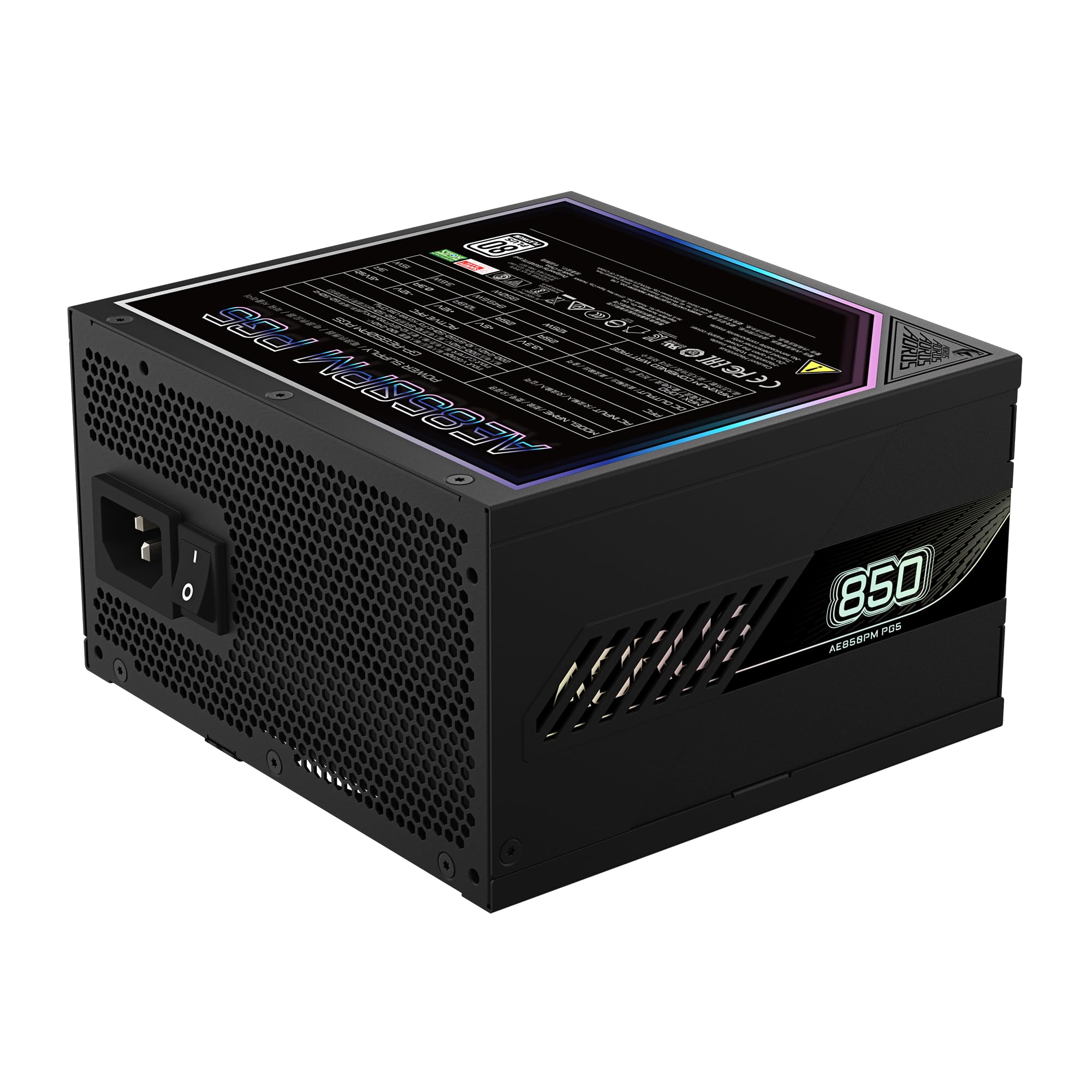 GIGABYTE AORUS ELITE P850W alimentatore 850W modulare Platinum