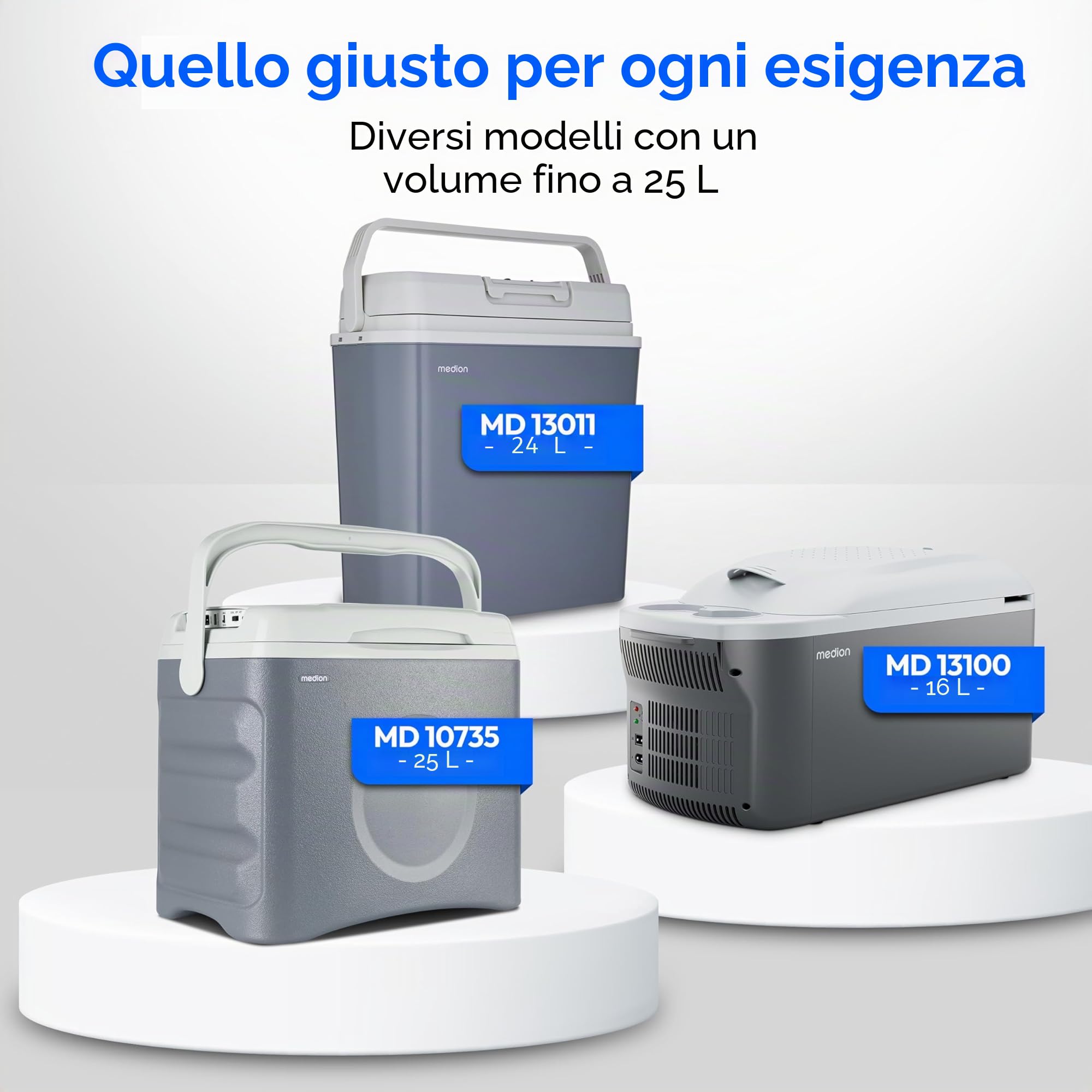 MEDION frigorifero portatile 20 litri caldo e freddo 12V