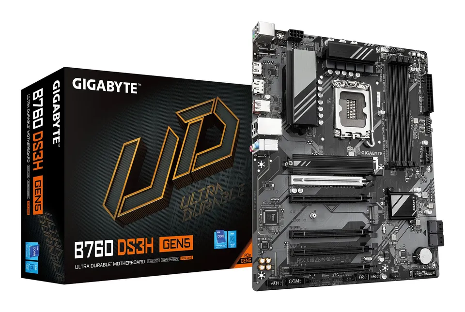 Gigabyte B760 DS3H GEN5 scheda madre DDR5 PCIe 5.0