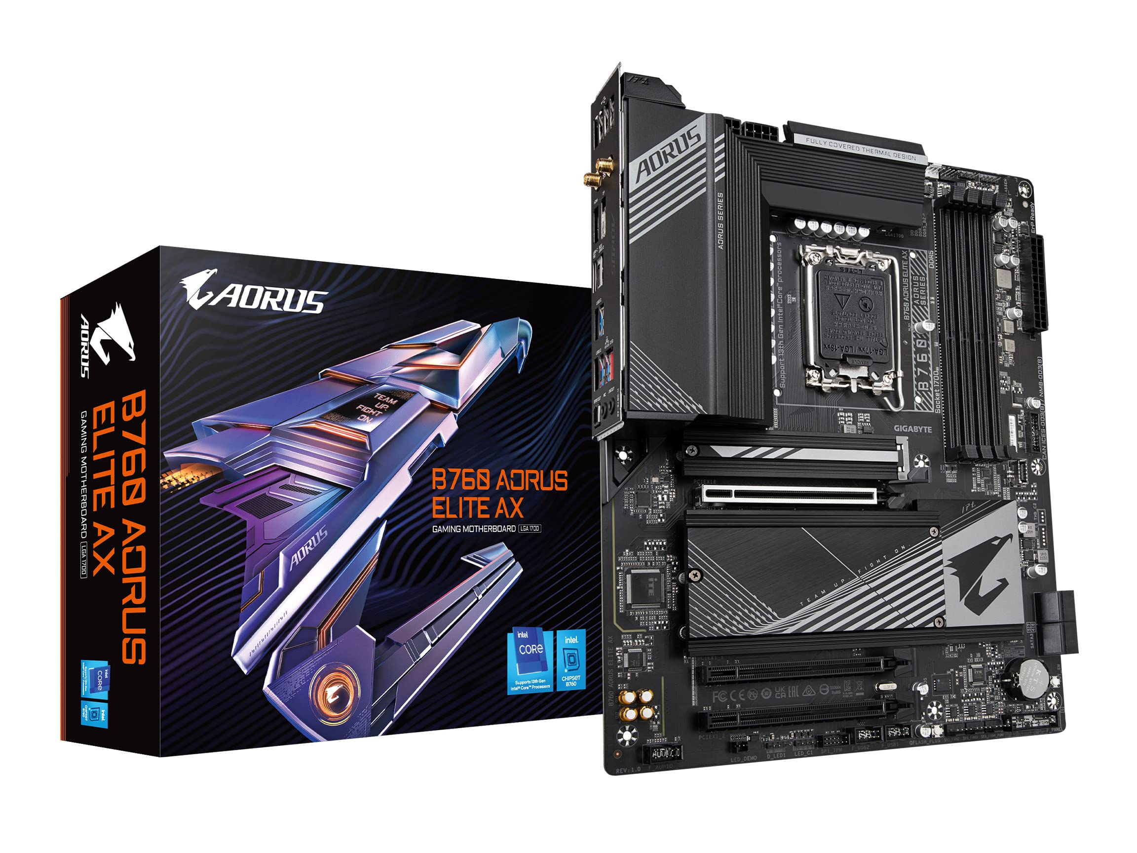 Gigabyte B760 Aorus Elite AX scheda madre ATX DDR5 WiFi