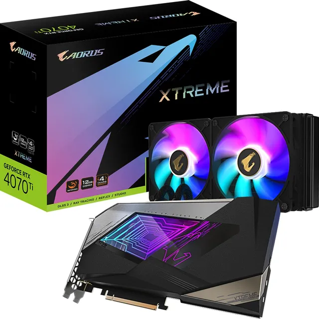 Gigabyte RTX 4070 Ti Aorus Xtreme Waterforce scheda video 12GB