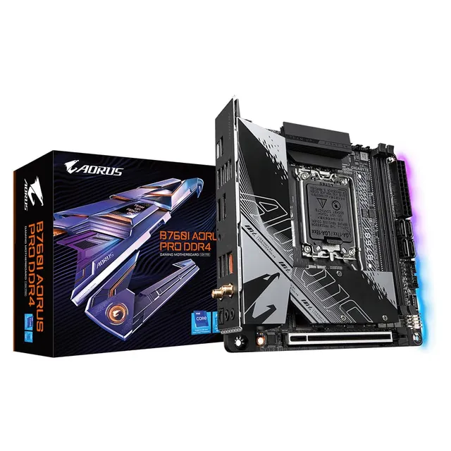 Gigabyte Aorus B760I Pro scheda madre DDR4 Mini-ITX Wi-Fi 6