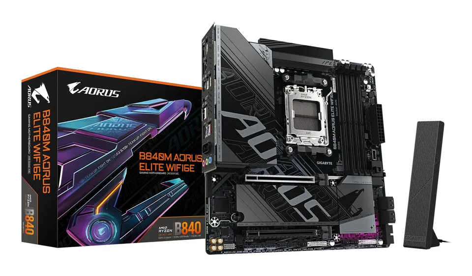 Gigabyte B840M Aorus Elite WiFi6E scheda madre micro-ATX