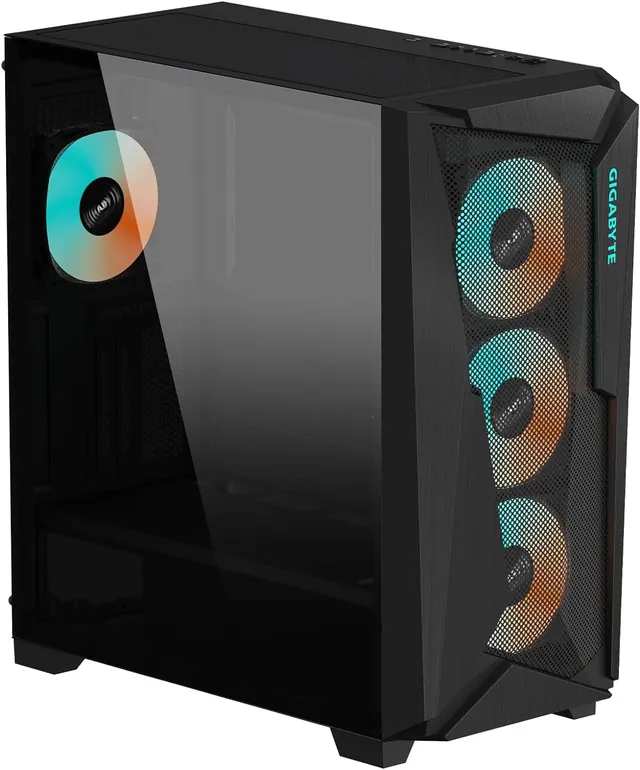 Gigabyte C301G V2 case PC vetro temperato 4 ventole ARGB