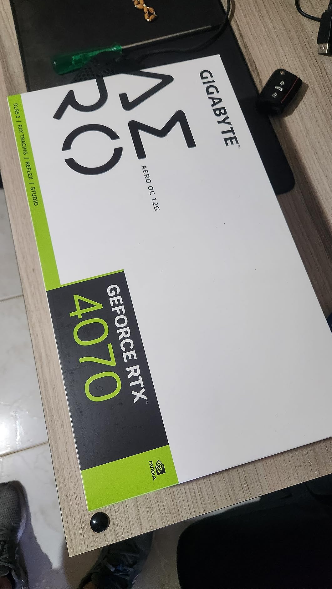 Gigabyte RTX 4070 AERO OC 12GB scheda video GDDR6X