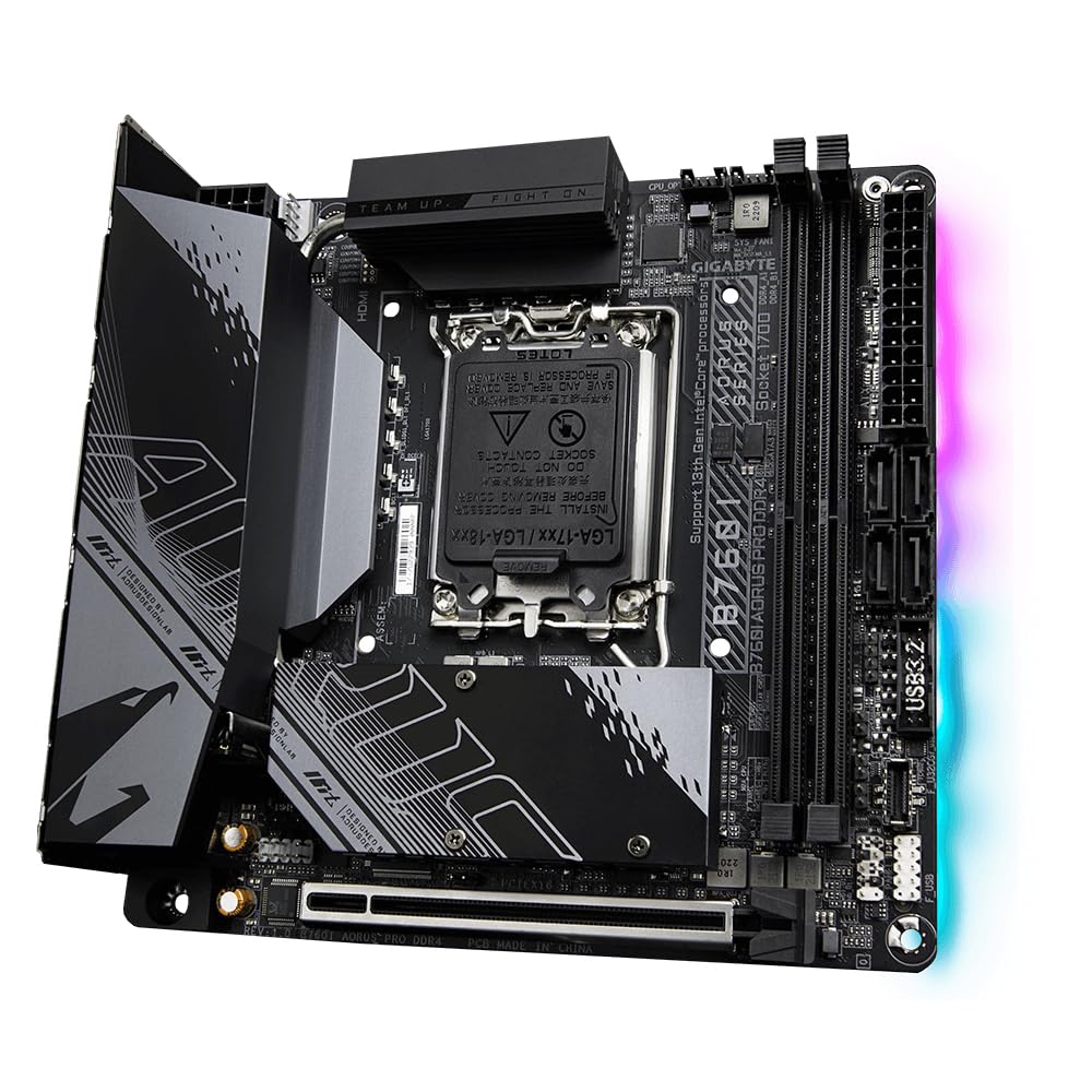 Gigabyte Aorus B760I Pro scheda madre DDR4 Mini-ITX Wi-Fi 6