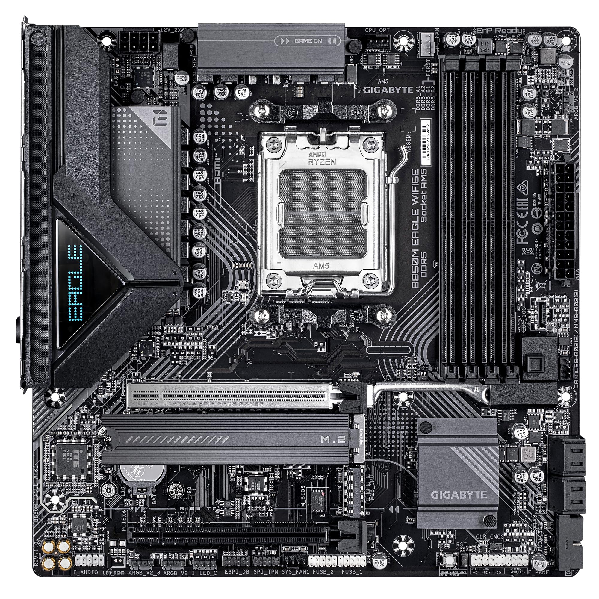 GIGABYTE B850M EAGLE WIFI6E scheda madre AM5 DDR5
