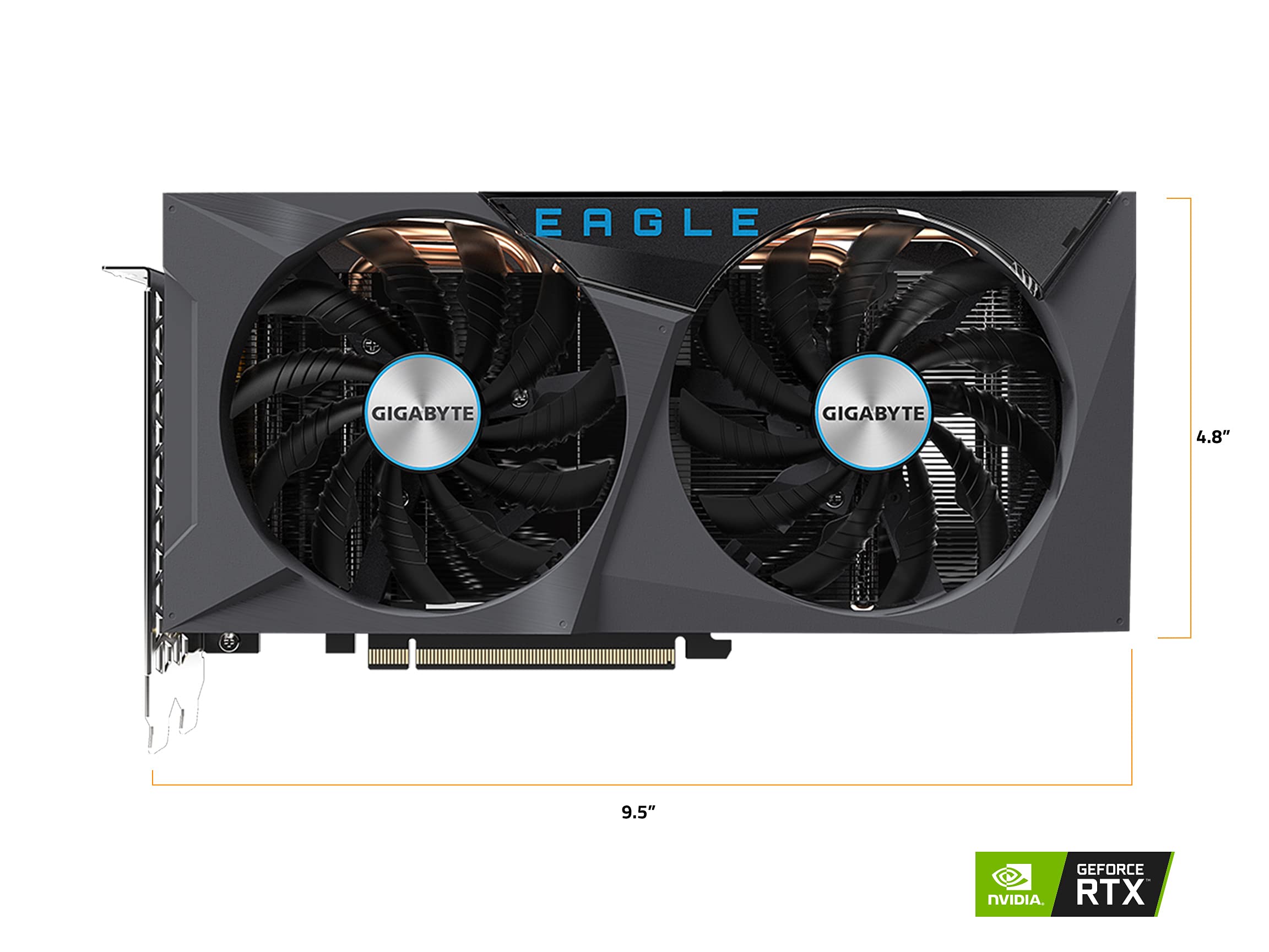 GIGABYTE RTX 3060 Eagle OC 12G scheda video GDDR6
