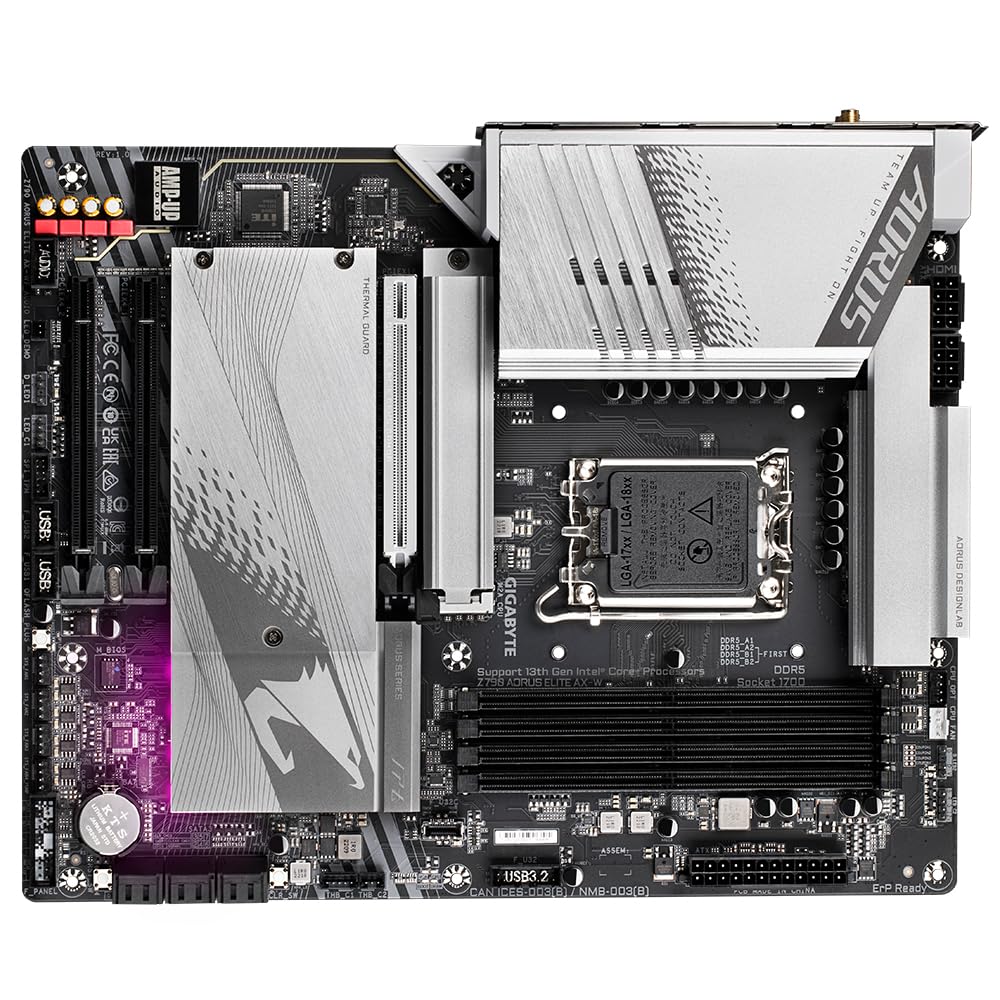 GIGABYTE Z790 AORUS ELITE AX-W scheda madre DDR5