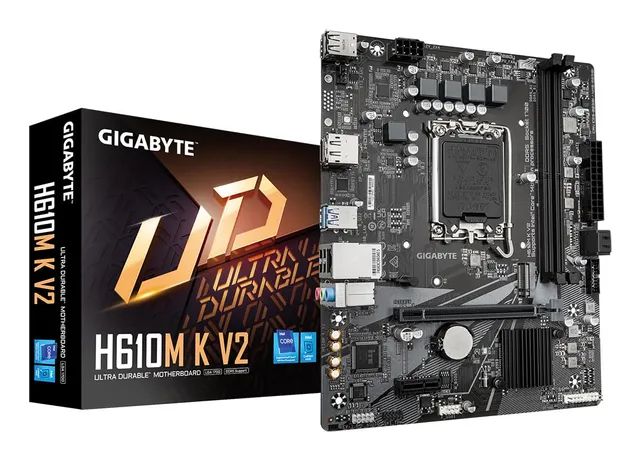 GIGABYTE H610M K V2 scheda madre DDR5 LGA1700