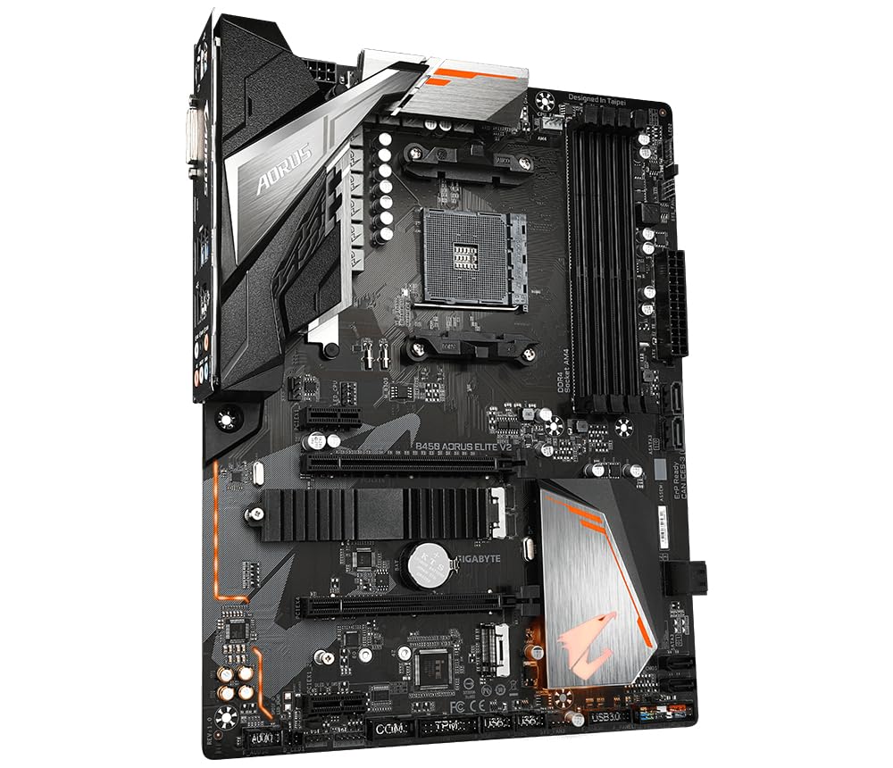 GIGABYTE B450 AORUS Elite V2 scheda madre AM4 DDR4
