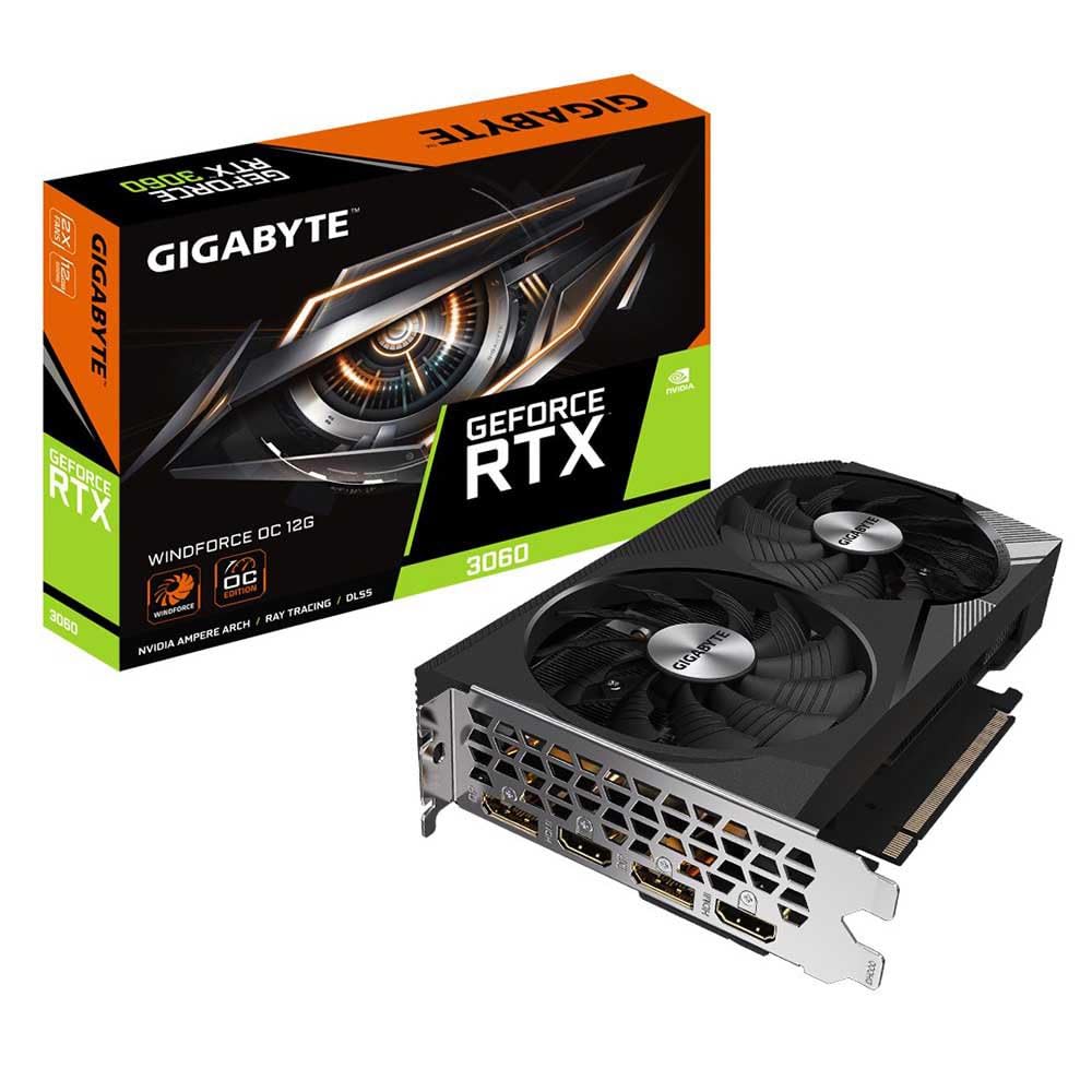 Gigabyte RTX 3060 Windforce OC 12G scheda video 12GB GDDR6