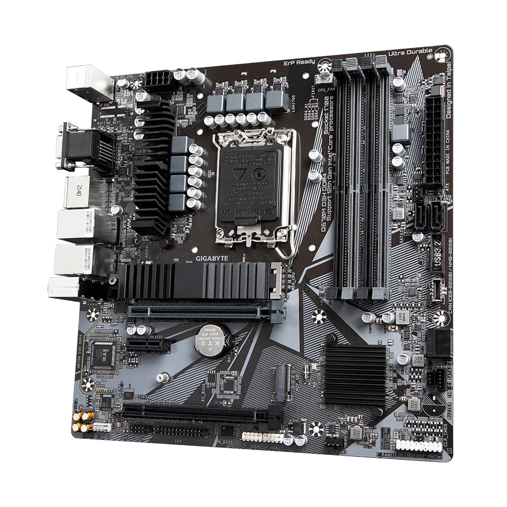 Gigabyte Q670M D3H scheda madre DDR4 LGA1700