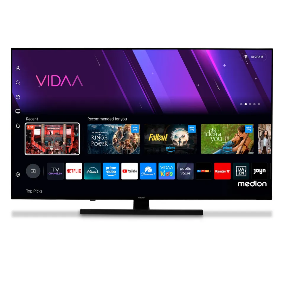 MEDION MD 865600 TV QLED 65" 4K Smart TV VIDAA Dolby