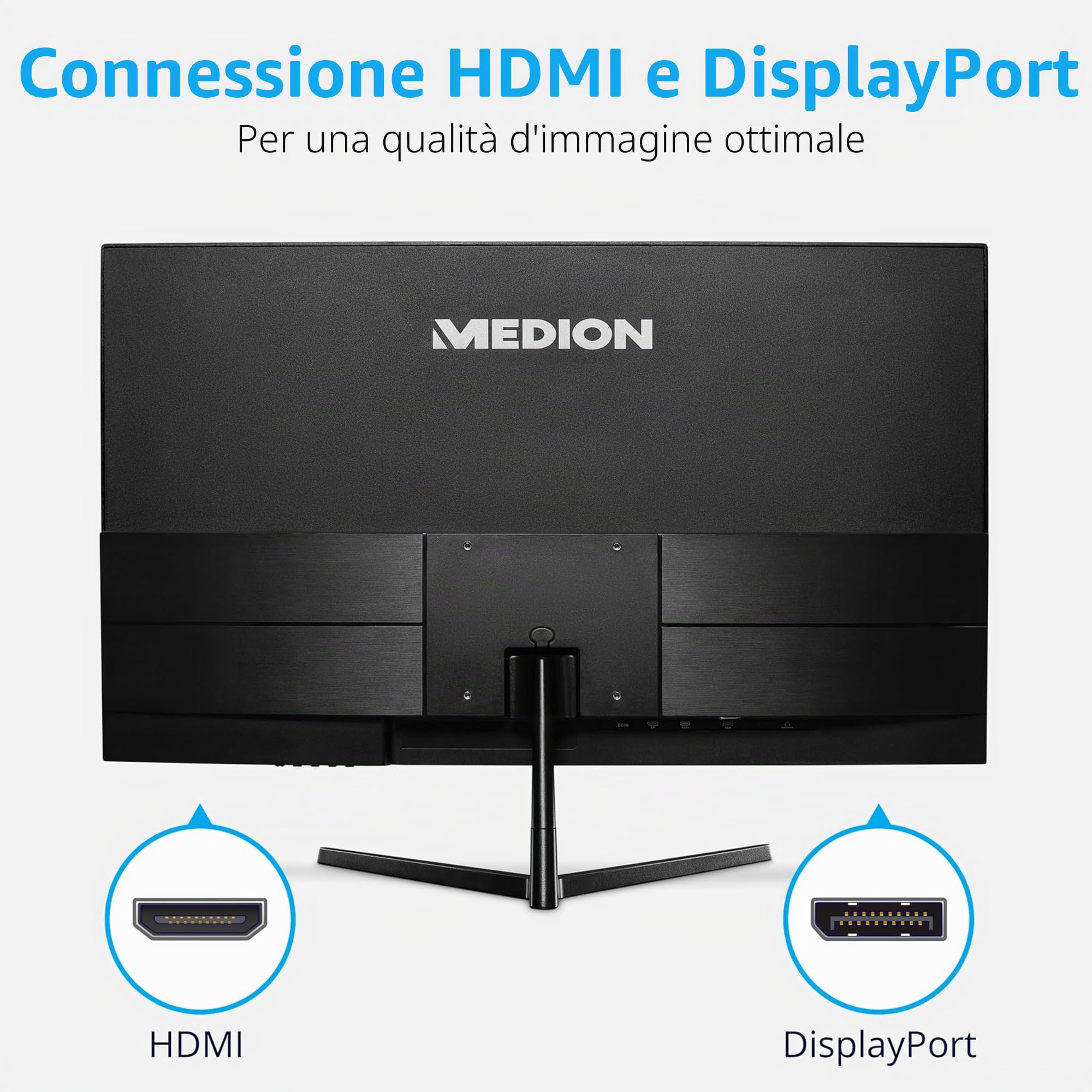 MEDION P52424 MD 20152 monitor 24" Full HD HDMI antiriflesso
