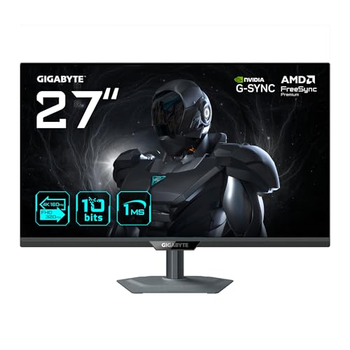 GIGABYTE G27UP monitor gaming 27" 4K 160Hz HDR