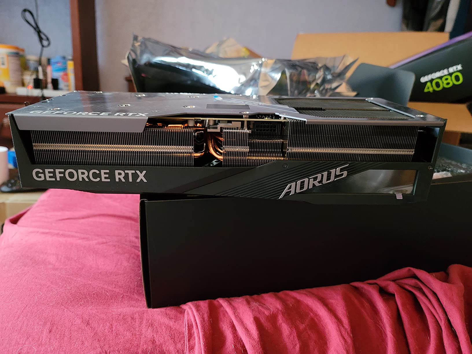 GIGABYTE AORUS GeForce RTX 4080 Master 16G scheda video 16 GB GDDR6X