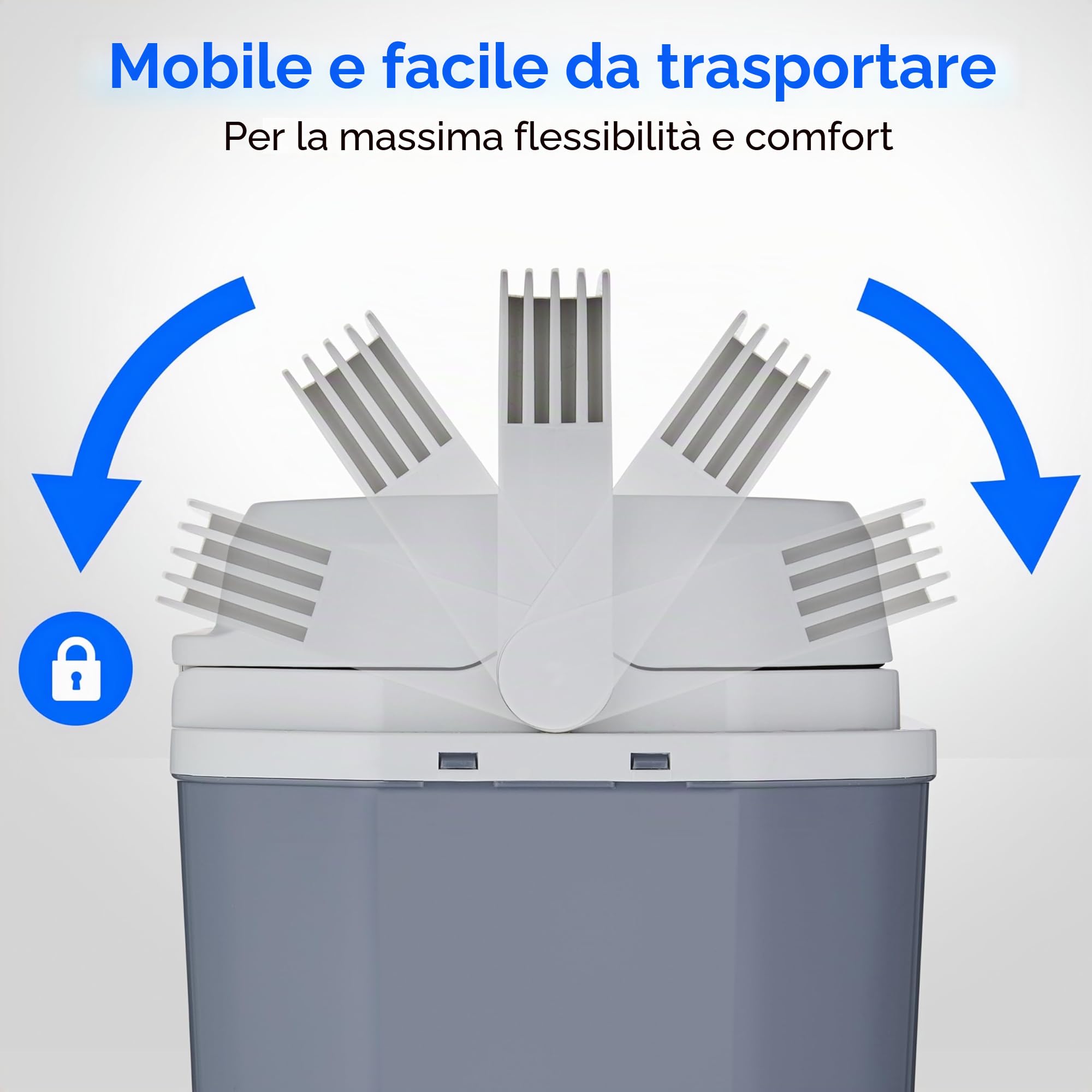 MEDION frigorifero portatile 20 litri caldo e freddo 12V