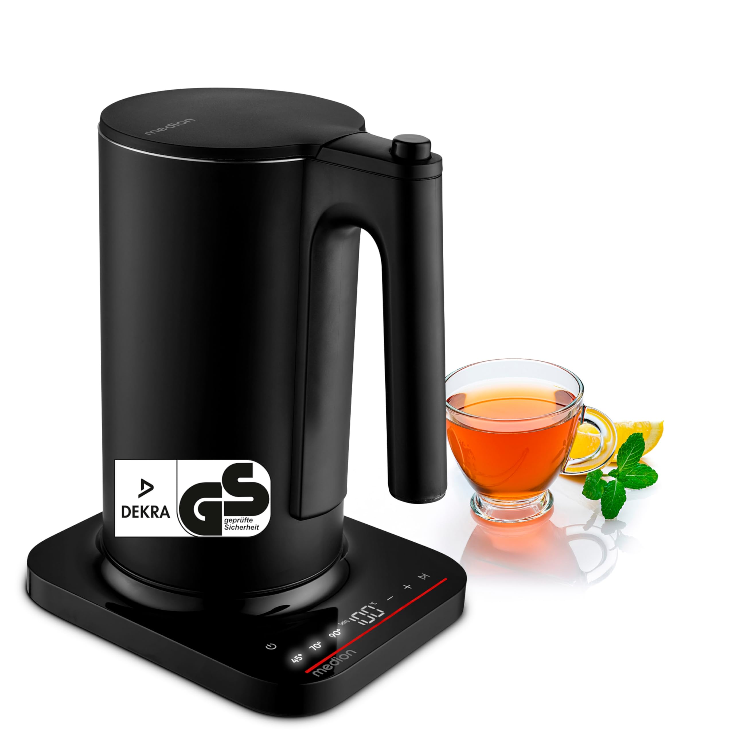 Medion Life MD12106 bollitore elettrico 1,5 L nero digitale